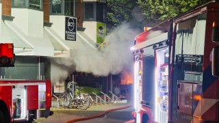 Zeer grote brand in centrum Hengelo: bewoner terug naar hun woning