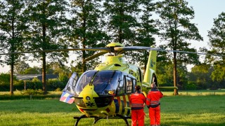 Traumahelikopter opgeroepen na ongeval op de N744 bij Zenderen