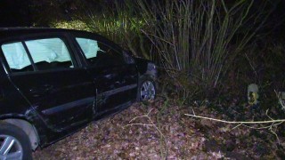 Auto crasht in Glanerbrug, inzittenden op de vlucht