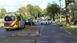 Motorrijder gewond bij aanrijding in Enschede