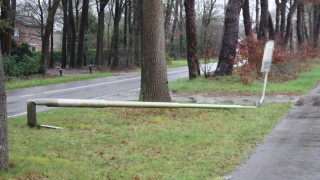 Vijf lantaarnpalen vernield in Hoge Hexel en Wierden