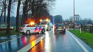 Grote verkeershinder in Losser en Oldenzaal na aanrijding op de N734