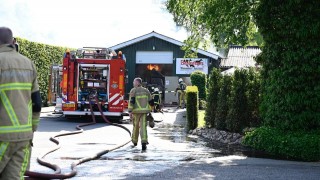 Uitslaande brand bij bedrijf in Geesteren&nbsp;
