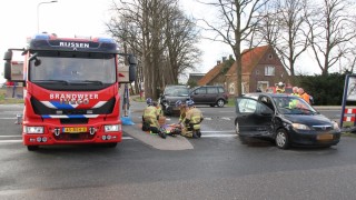 Twee gewonden bij aanrijding op de N350 bij Rijssen, VOA doet onderzoek