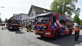 Brand in afzuiginstallatie in Almelo, &eacute;&eacute;n persoon naar het ziekenhuis