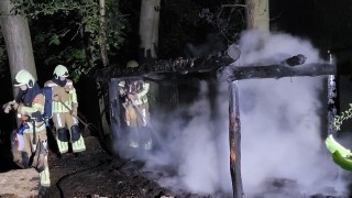 Opslaghok bij scoutinggebouw in Harbrinkhoek uitgebrand
