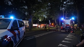 Elektrisch voertuig in brand bij horecapand in Rijssen