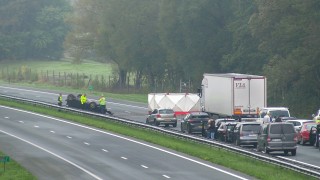 Man (33) uit Haaksbergen overleden bij ernstig ongeval op de A1 bij De Lutte