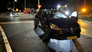 Motorrijder gewond bij aanrijding op de N332 bij Holten