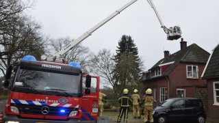 Brandweer rukt uit voor schoorsteenbrand in Hoge Hexel
