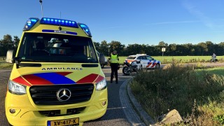 Motorrijder gewond bij aanrijding in Nijverdal