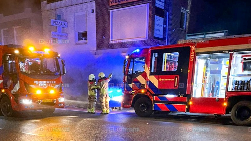 Woningen ontruimd bij brand in Enschede