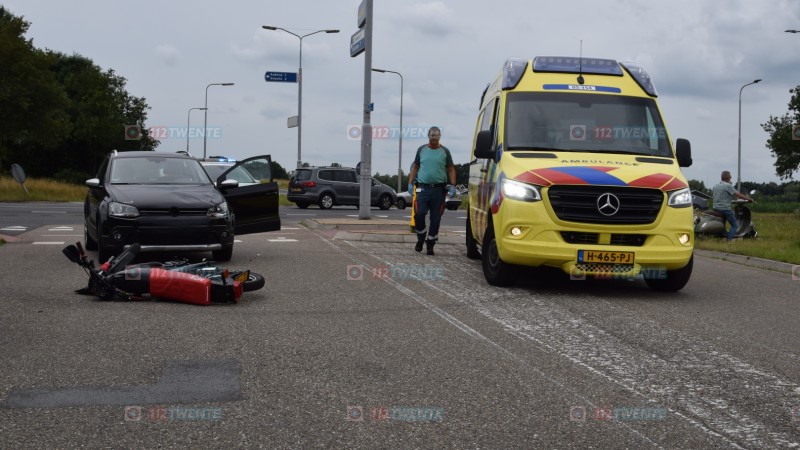Brommerrijder gewond bij aanrijding in Vriezenveen