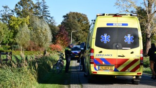 Fietsster naar ziekenhuis na ongeval in Den Ham
