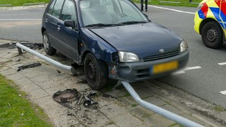 Auto's botsen in Enschede