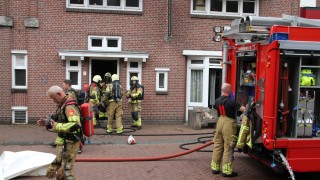 Opnieuw brand bij hotel in centrum Almelo, &eacute;&eacute;n persoon gered